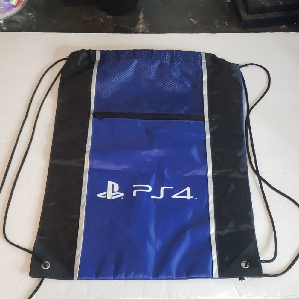 PS4 Playstation 4 Drawstring Bag Sony